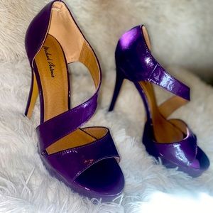 Purple High Heels